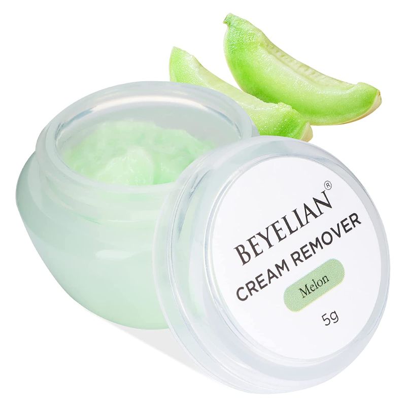 Photo 1 of (5 JARS)
BEYELIAN Eyelash Extension Remover Cream,Lash Glue Cream Remover Professional Eyelash Adhesive Remover Low Irritation Cream for Sensitive Skin 5g
