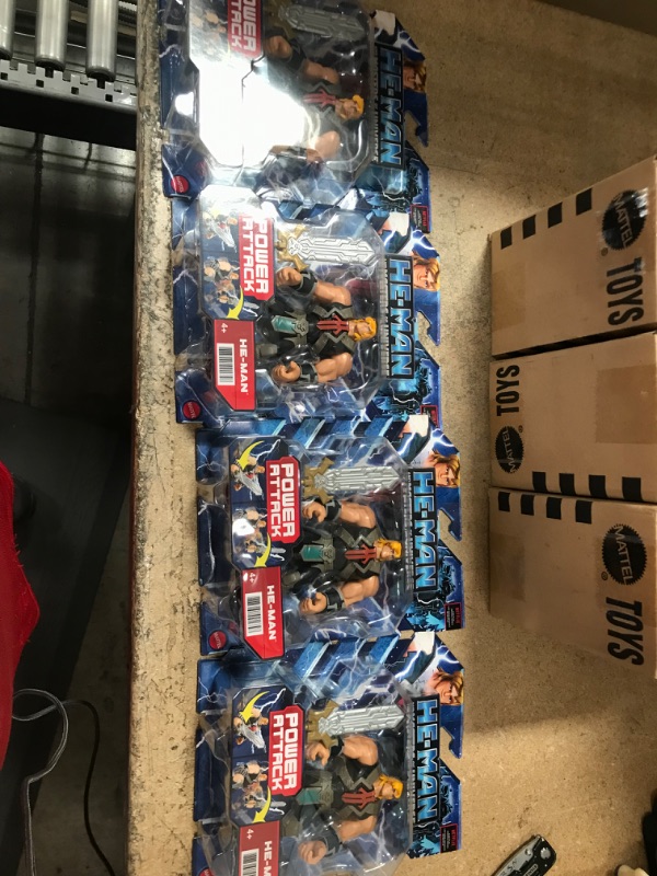 Photo 2 of Box of 4 
He-Man and The Masters of the Universe He-Man Action Figure