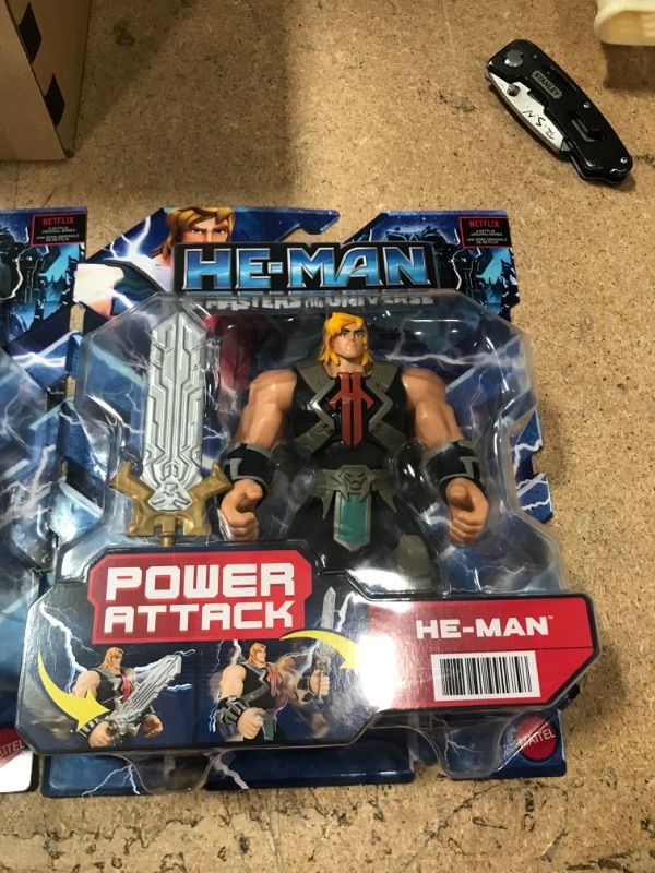 Photo 3 of Box of 4 
He-Man and The Masters of the Universe He-Man Action Figure