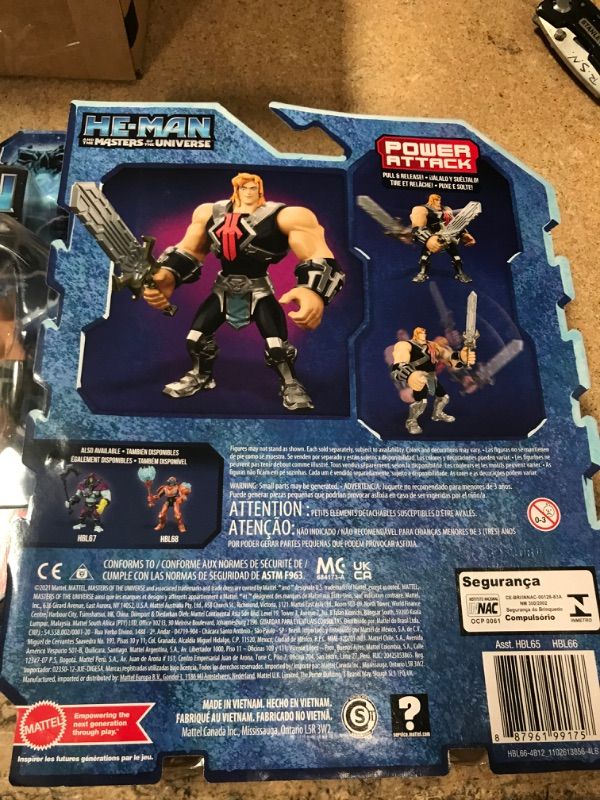 Photo 1 of Box of 4 
He-Man and The Masters of the Universe He-Man Action Figure