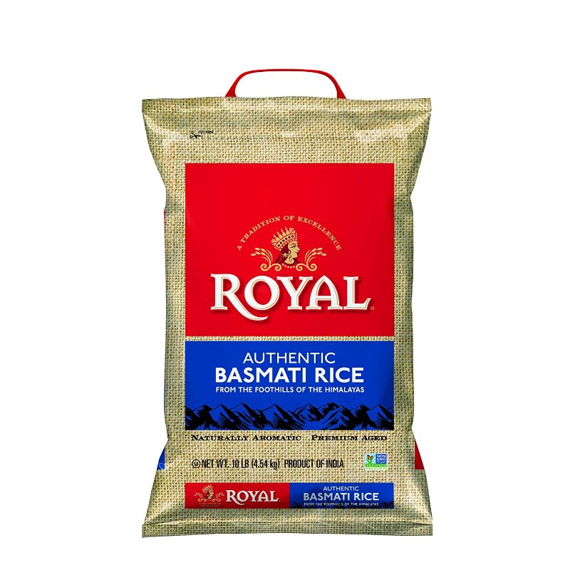 Photo 1 of **non-refundable** Royal White Basmati Rice, 10 Pound *expires Aug 01 2022**