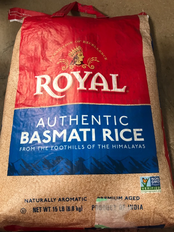 Photo 2 of **non-refundable** Royal White Basmati Rice, 10 Pound *expires Aug 01 2022**