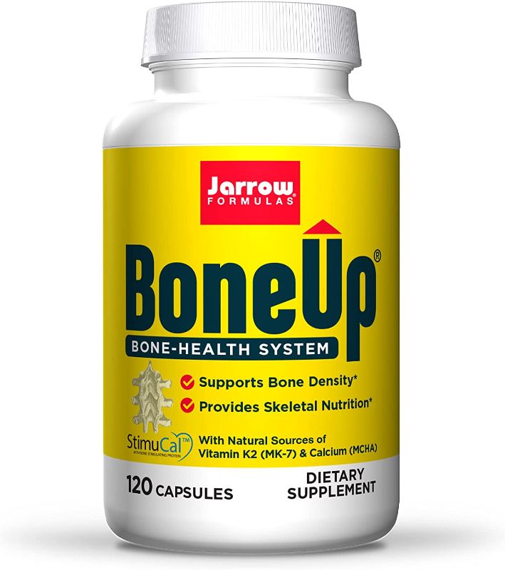 Photo 1 of ***non-refundable***
exp12/23,12/27
2 bottles 
Jarrow Formulas BoneUp - 120 Capsules - Micronutrient Formula for Bone Health - Includes Natural Sources of Vitamin D3, Vitamin K2 (as MK-7) & Calcium - 60 Servings
