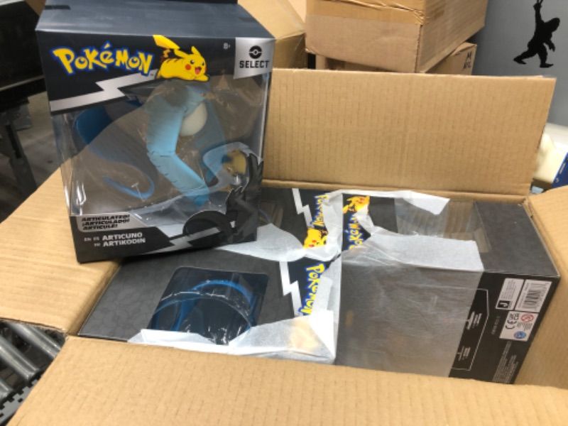 Photo 2 of Pokemon Articuno, Super-Articulated 6in Figure - 4 pack