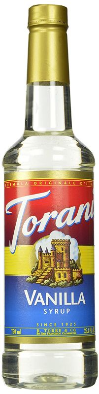 Photo 1 of ***NON-REFUNDABLE**
BEST BY 4/24
Torani Syrup, Vanilla, 25.4 Ounces
