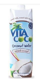 Photo 1 of ***NON-REFUNDABLE***
BEST BY 6/17/22
6 PACK 
Vita Coco Pressed Coconut, Coconut Water - 33.8 Fl Oz
