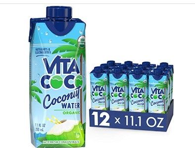 Photo 1 of ***NON-REFUNDABLE**
BEST BY 10/7/22
Vita Coco Coconut Water, Pure Organic | Refreshing Coconut Taste | Natural Electrolytes | Vital Nutrients | 11.1 Oz (Pack Of 12)

