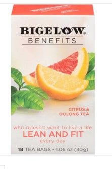 Photo 1 of **NON-REFUDNABLE**
BEST BY 6/23
6 BOXES 
Bigelow Tea Benefits Citrus & Oolong Tea 18 Tea Bags
