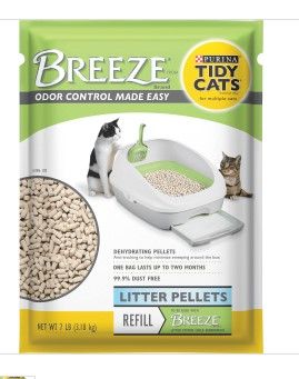 Photo 1 of **NON-REFUNDABLE***
CLEAN KITTY LITTER BUNDLE
2 PACKS Purina Tidy Cats Cat Pads, BREEZE Refill Pack, 4 Ct. Pouch (1824807), Purina Tidy Cats BREEZE Pellets Refill Litter for Cats, 7 Lbs.


