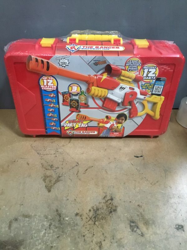 Photo 1 of 2 Ryan's Dart Tag The Ranger Build'n'Blast Case

