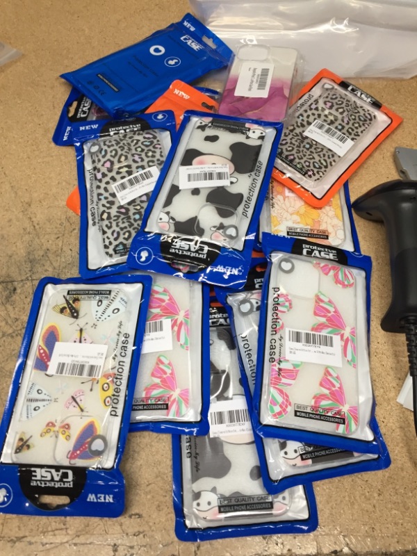 Photo 1 of **NOT REFUNDABLE** BUNDLE OF ASSORTED PHONE CASES