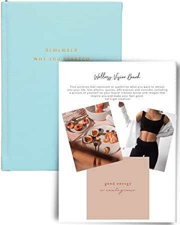 Photo 1 of Lamare Food and Fitness Journal For Women– Weekly Meal Prep Planner, Fitness Tracker, Weight Loss Journal, Workout & Wellness Journal, Daily Food Diary, Cute & Aesthetic Notebook, Home Workout Planner
