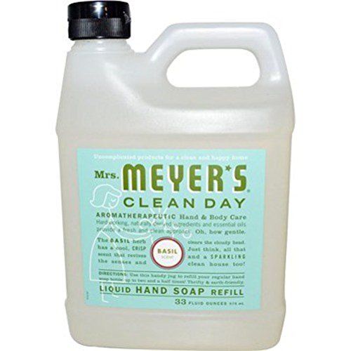 Photo 1 of **  NON-REFUNDABLE **   ** SOLD AS IS **
Mrs. Meyers Liquid Hand Soap Refill Liquid 33 Oz Basil Scent
