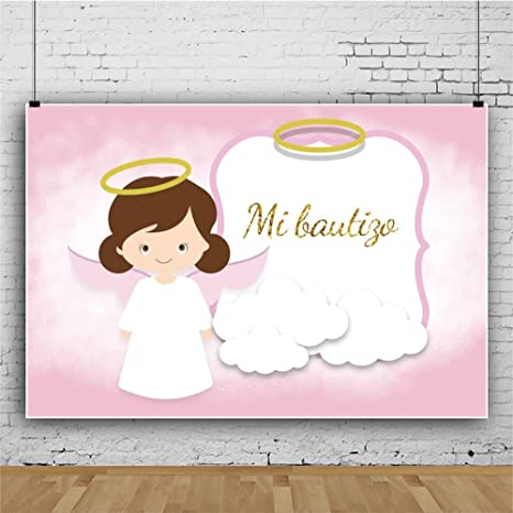 Photo 1 of *** SETS OF 2 **
shensu Vinyl 5x3ft Baptism Party Backdrop for Photography Holy Angel First Communion Pink Photo Background Newborn Baby Shower Girls Decoration Kids Adults Portrait Photoshoot Photo Studio Props,Q24-15x1NZY10118
