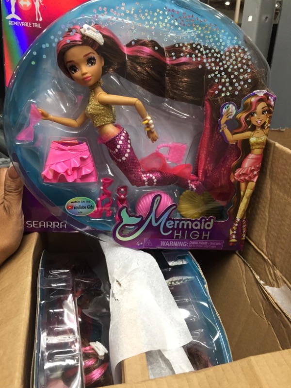 Photo 1 of 3ct Mermaid High Searra Doll with Removable Tail Clothes & Accessories
