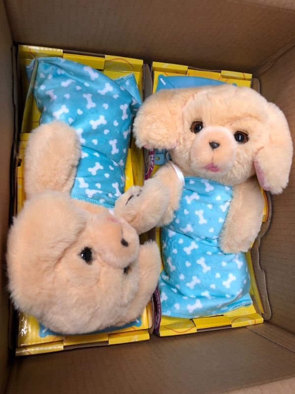 Photo 2 of Little Live Pets Cozy Dozys - Charlie the Puppy 2 PACK.
