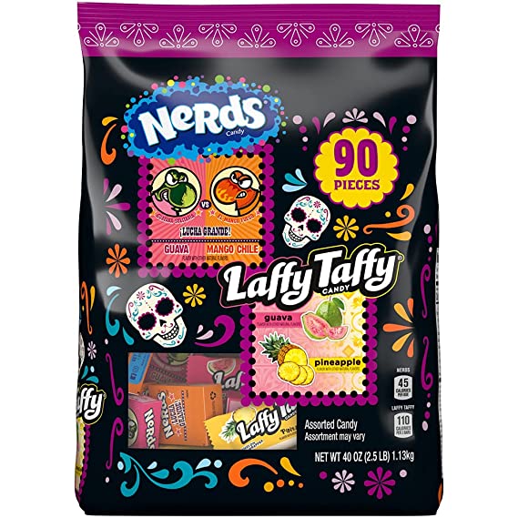 Photo 1 of ** EXP: JAN 2022 **    ** NON-REFUNDABLE **   ** SOLD AS IS **   ** SETS OF 2 **
Nerds & Laffy Taffy Halloween Variety Pack, 40 Ounce