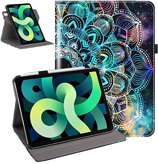 Photo 1 of ** SETS OF 2 **
New 10.9 Inch iPad Air 5 Case 2022 / iPad Air 4 Case 2020 with 360 Rotating, Multi-Angle Viewing [Supports iPad 2nd Pencil Charging], Pencil Holder, Auto Sleep/Wake for iPad Air 5th Generation Case
