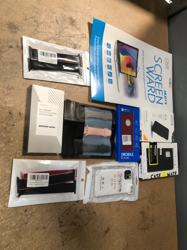 Photo 1 of ** AMAZON BUNDLE OF PHONE CASES/ PROTECTION , WATCH CASES, AND COMPUTER CASES **