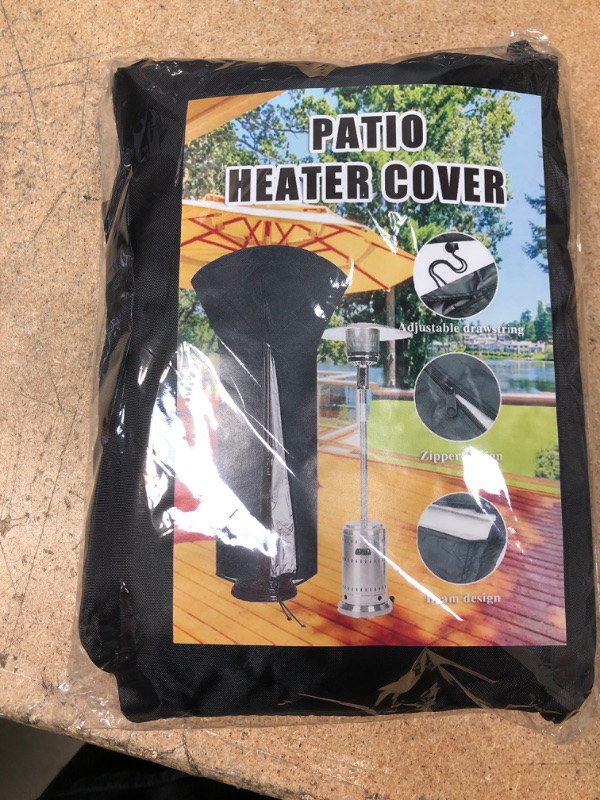 Photo 2 of 210D Patio Heater Covers 89inches Waterproof with Zipper for Outdoor Heater 24 Months Use
