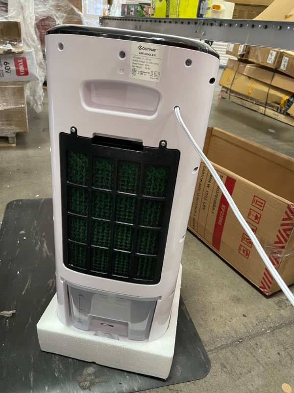 Photo 1 of Costway Evaporative Portable Air Cooler Fan & Humidifier with Filter Remote Control
