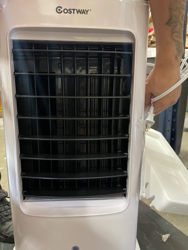 Photo 1 of Costway Evaporative Portable Air Cooler Fan & Humidifier with Filter Remote Control
