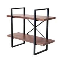 Photo 1 of (STOCK PIC COLOR INACCURATELY REFLECTS ACTUAL PRODUCT) Adjustable wood and metal display and etagere bookshelves