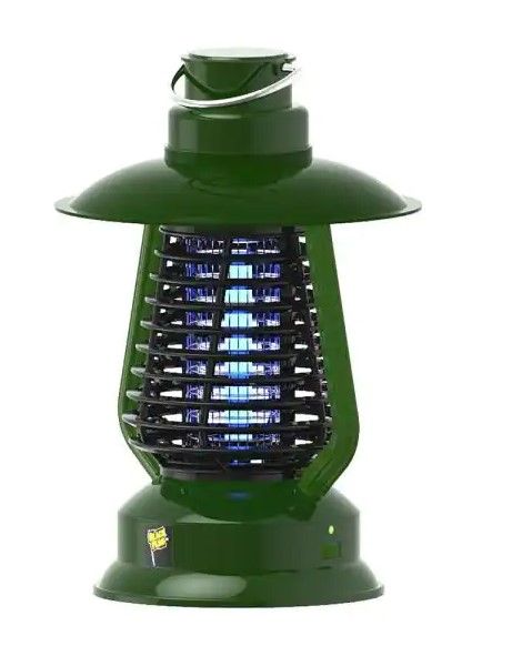 Photo 1 of 2000-Volt Cordless Bug Zapper Insect Killer with White LED Light, Half Acre Coverage
