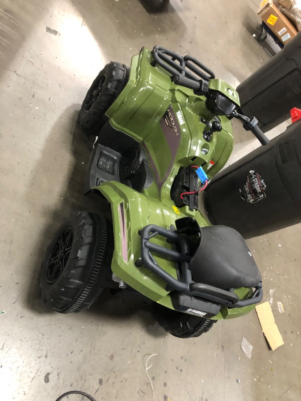 Photo 6 of (MISSING CHARGER) Kid Trax Yamaha ATV Toddler/Kids Electric Ride On Toy