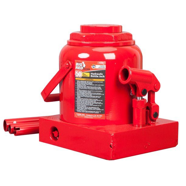 Photo 1 of **NOT FUNCTIONAL**Torin Big Red 50 Ton Capacity Heavy Duty Hydraulic Industrial Steel Bottle Jack
