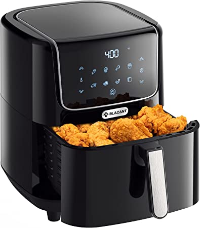 Photo 1 of Air Fryer Large Airfryer Oven 6.8QT, XL Digital Electric Hot Oilless Air Frier Cooker with LED Touch Screen, Nonstick Basket, 8 Presets, Dishwasher Safe, Auto Shut Off, Recipes BLAZANT T02
