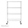 Photo 1 of 18? x 48? x 72? 4-Tier Wire Shelving
