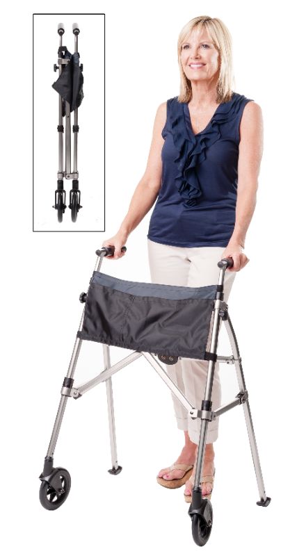 Photo 1 of Stander EZ Fold and Go Walker - Black Walnut
