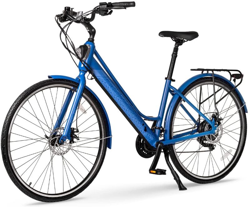 Photo 1 of **PARTS ONLY**
Jetson Electric Bike Journey 2.0 Adult Electric | Includes 250 Watt Motor| Top Speed of 16 mph | Max Range of 22 Miles | Interactive LCD Display | 27.5" Wheels, Blue, One Size
