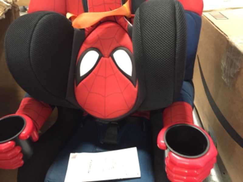 Photo 3 of Kids'Embrace Marvel Ultimate Spider-Man Combination Harness Booster Car Seat
