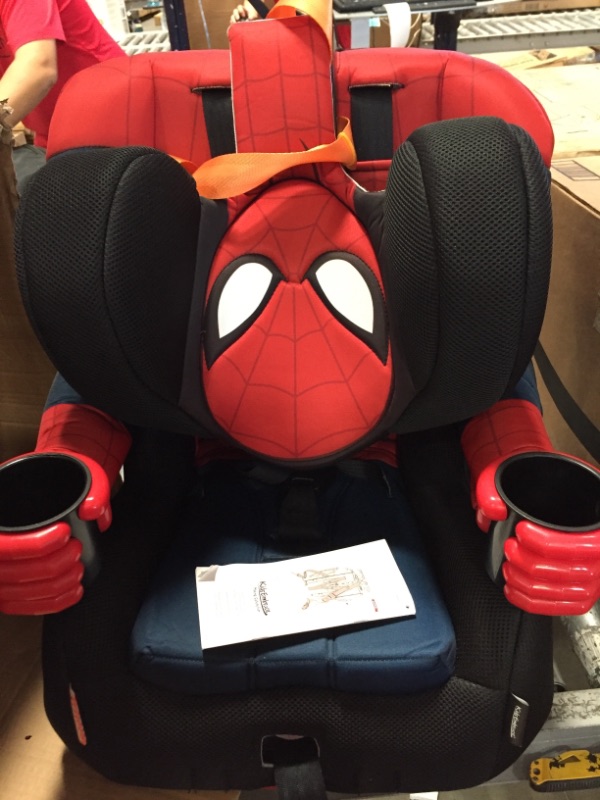 Photo 2 of Kids'Embrace Marvel Ultimate Spider-Man Combination Harness Booster Car Seat
