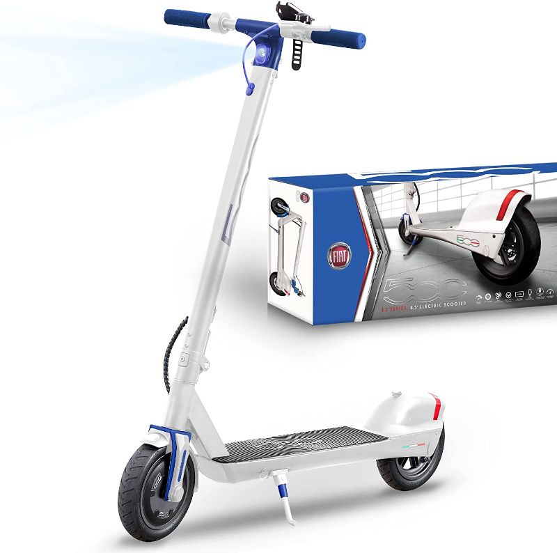 Photo 1 of FIAT Electric Scooter, Electric Scooter for Adults with 350W Motor, Up to 16MPH & 20 Miles Long Range, Scooter for Adults with Dual Breaking System, Folding Electric Scooter for Travel & Commuting
