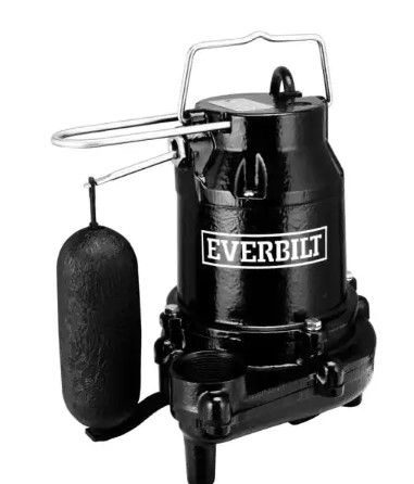 Photo 1 of Everbilt
3/4 HP Pro Snap Action Sump Pump