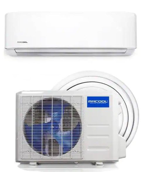 Photo 1 of (DENTED CORNER)
MRCOOL Advantage 3rd Gen 12,000 BTU 1 Ton Ductless Mini Split Air Conditioner and Heat Pump with Mini Stat 230V/60Hz