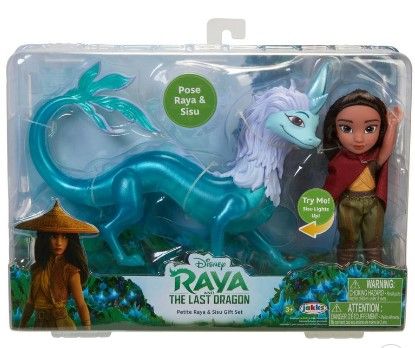 Photo 1 of 6 PACK -Disney's Raya and the Last Dragon Petite Raya & Sisu Gift Set

