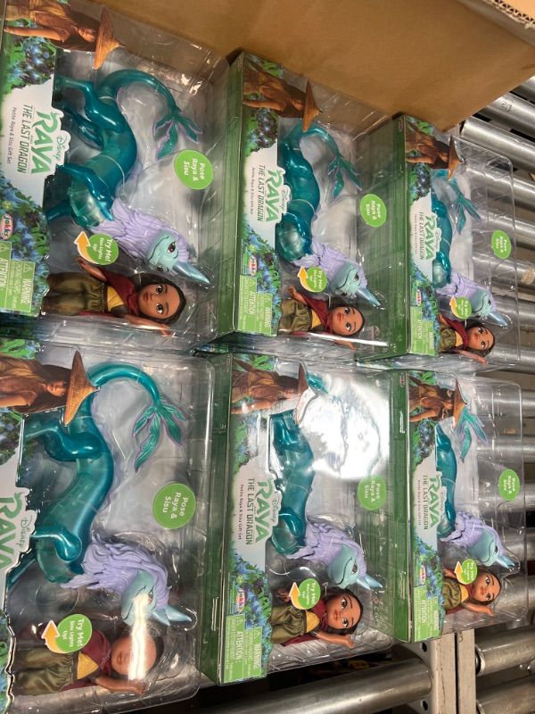 Photo 1 of 6 PACK -Disney's Raya and the Last Dragon Petite Raya & Sisu Gift Set

