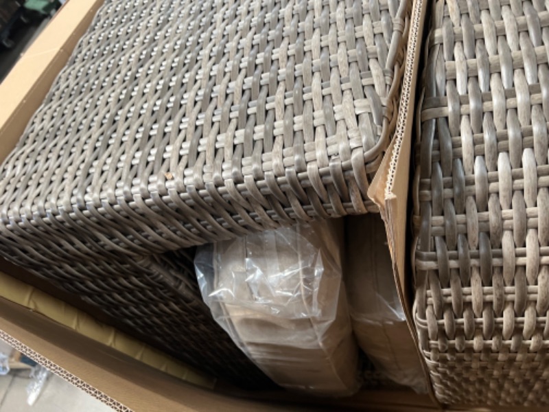 Photo 1 of 2-PACK (2 ROCKER CHAIRS ONLY )-AVONDALE ALUMINUM WICKER 2PK MOTION ROCKER CHAIR