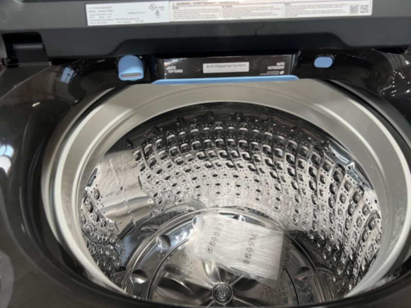 Photo 10 of 5.5 cu. ft. Extra-Large Capacity Smart Top Load Washer with Auto Dispense System in Brushed Black
