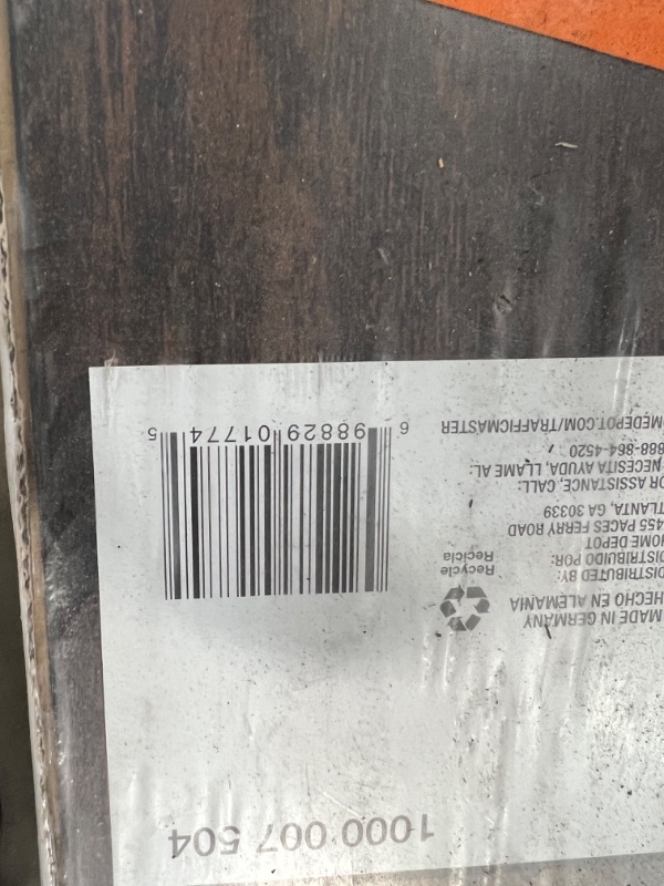 Photo 7 of **PALLET OF 12 CASES **** Hand scraped Saratoga Hickory 7 mm Thick x 7-2/3 in. Wide x 50-5/8 in. Length Laminate Flooring (24.17 sq. ft. / case)
