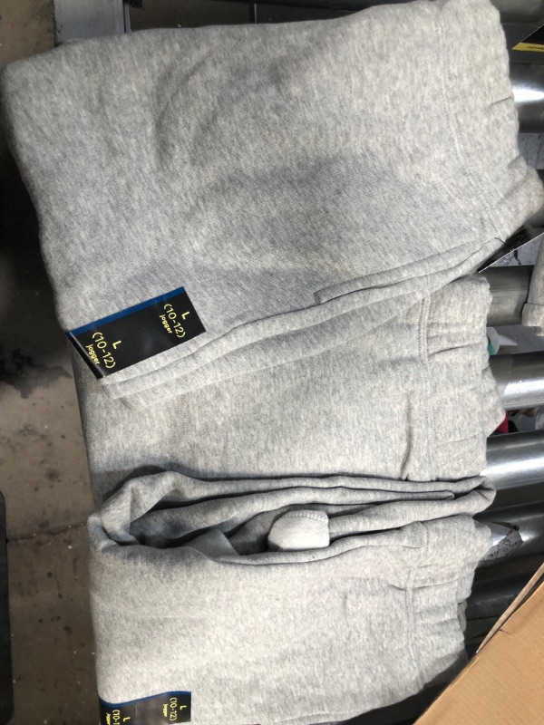 Photo 2 of 3-pack Kids' Feece Jogger Pants - Art Cass™ size L (10-12)
