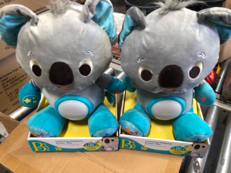 Photo 2 of B. Play - Educational Plush Toy - Learning Sidekick - Koala 2-pack 
