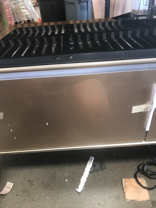 Photo 1 of NOT PACKAGED***Champagne Smart Coffee Table with Fridge and Storage
