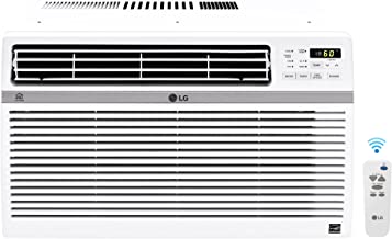 Photo 1 of (MISSING REMOTE) LG LW8017ERSM Smart Window Air Conditioner (Wi-Fi), 8,000 BTU 115V, White