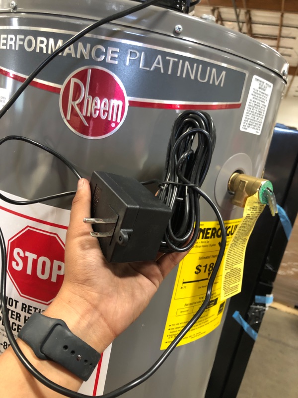 Photo 11 of Rheem Performance Platinum 40 Gal. Tall 12-Year 38,000 BTU Ultra Low NOx (ULN) Natural Gas Power Damper Tank Water Heater