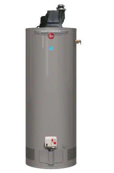 Photo 1 of Rheem Performance 50 Gal. Tall 6 Year 42,000 BTU Liquid Propane Power Vent Tank Water Heater